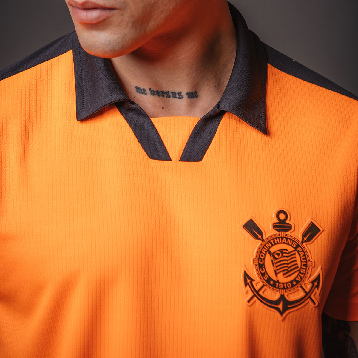 Corinthians Retro Sportwear Orange Men's Polo T-Shirt
