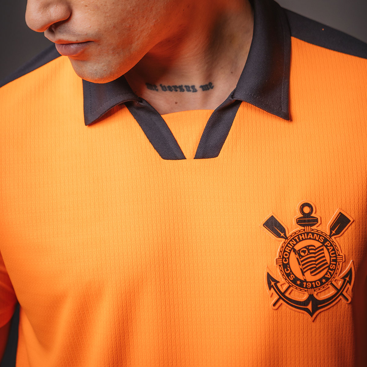 Corinthians Retro Sportwear Orange Men's Polo T-Shirt