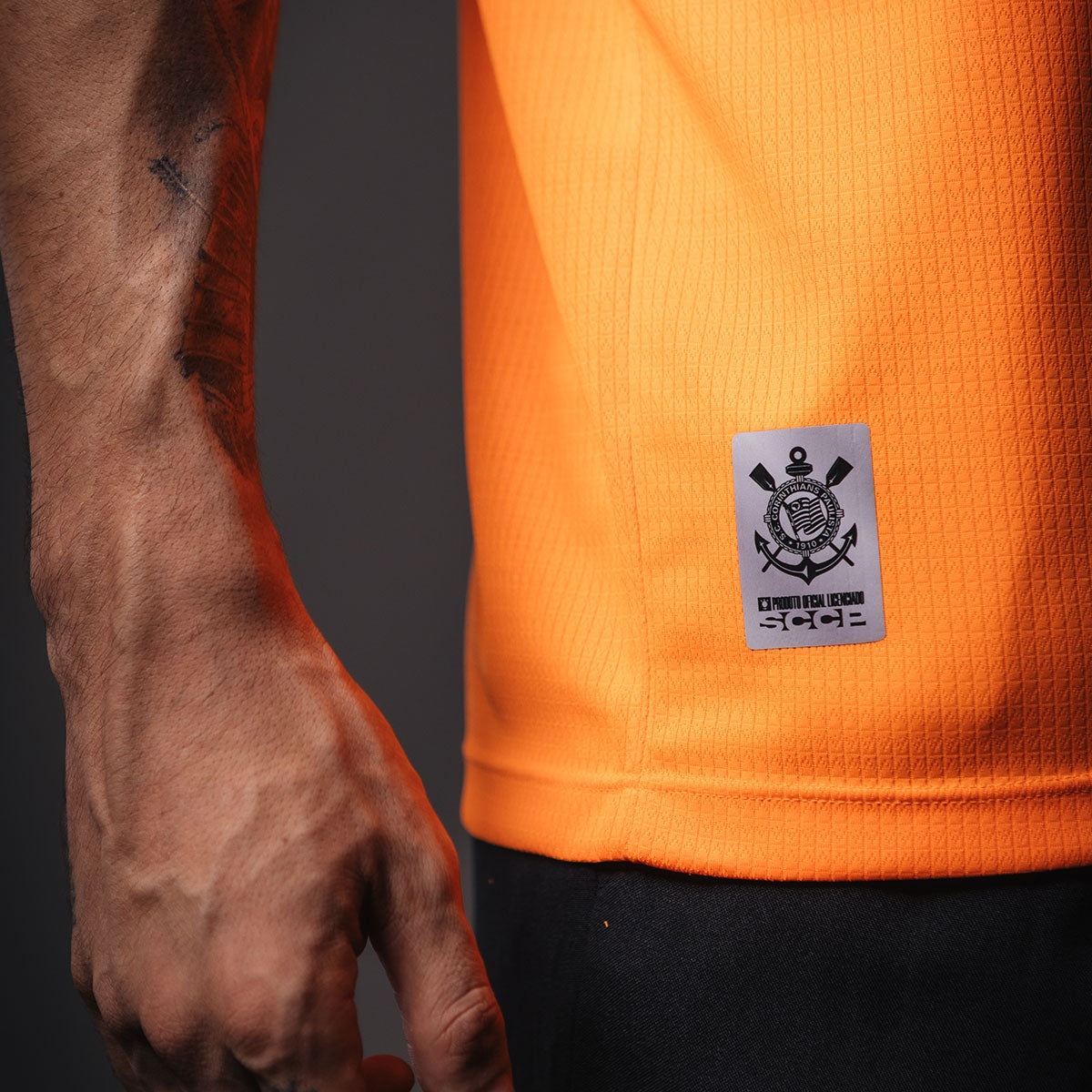 Corinthians Retro Sportwear Orange Men's Polo T-Shirt