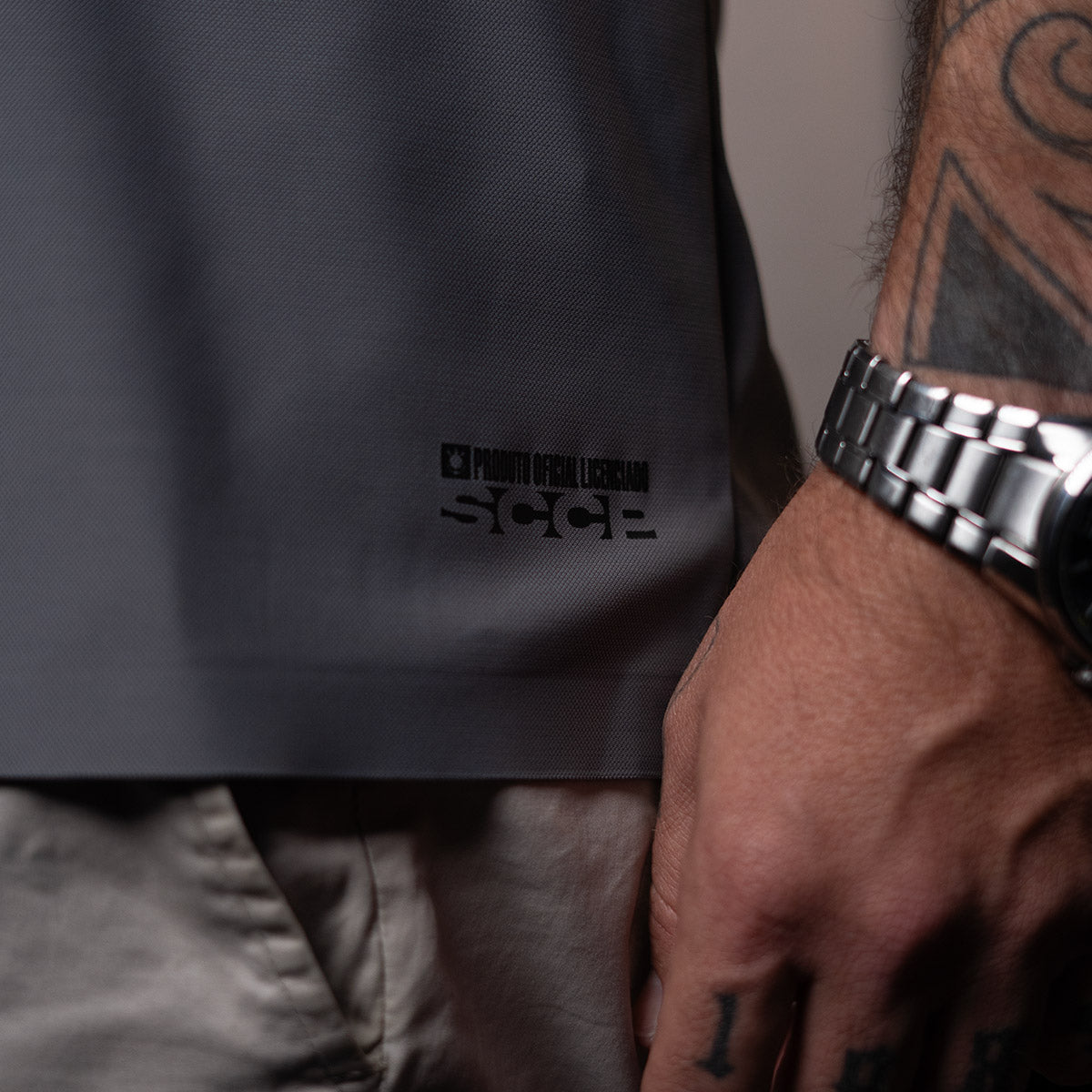 Corinthians Retro Tech Gray Men's Polo T-Shirt