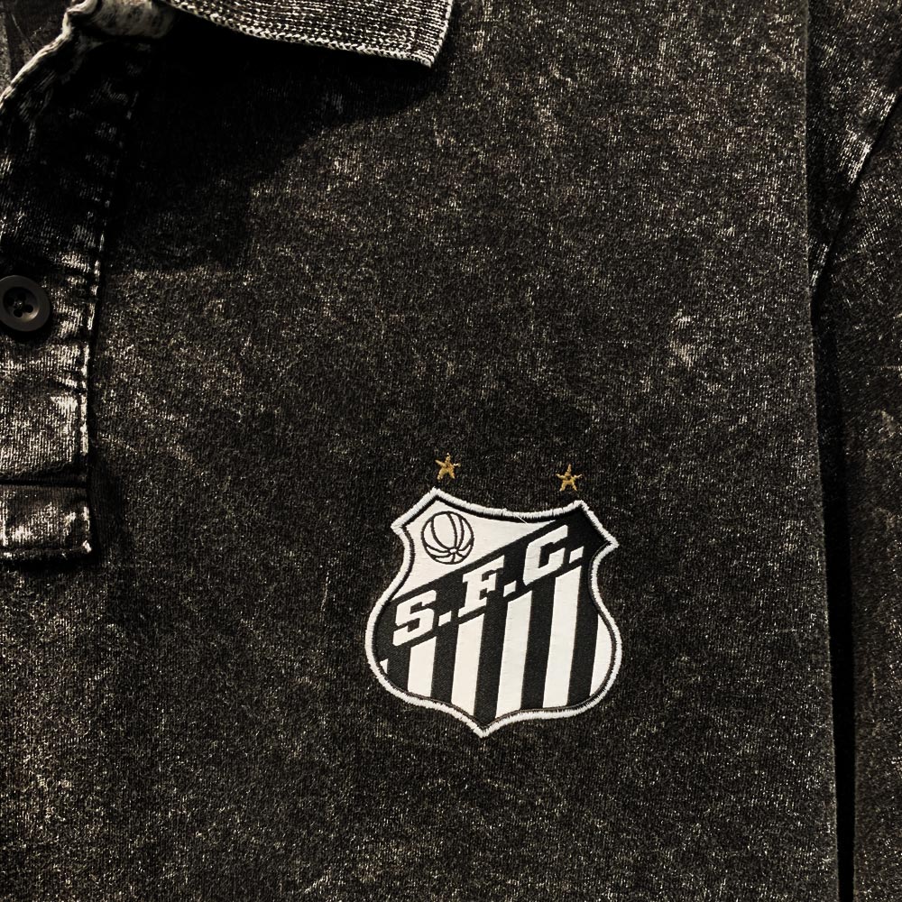 Santos Retro Grid Men's Polo T-Shirt