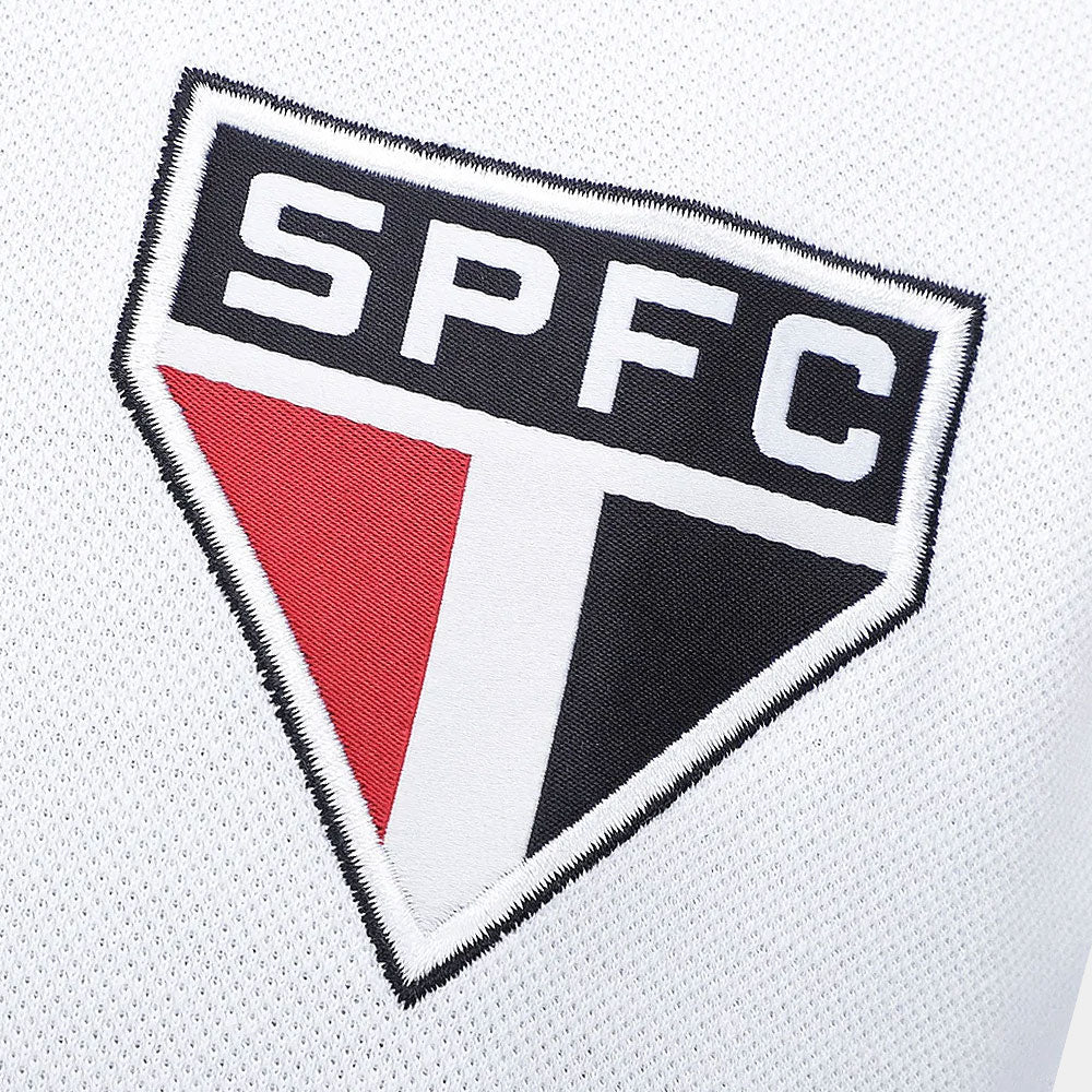 São Paulo Retro All White Men's Polo T-Shirt