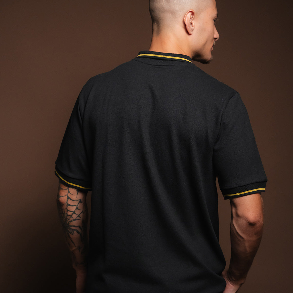 São Paulo Retro Gold Men's Polo T-Shirt