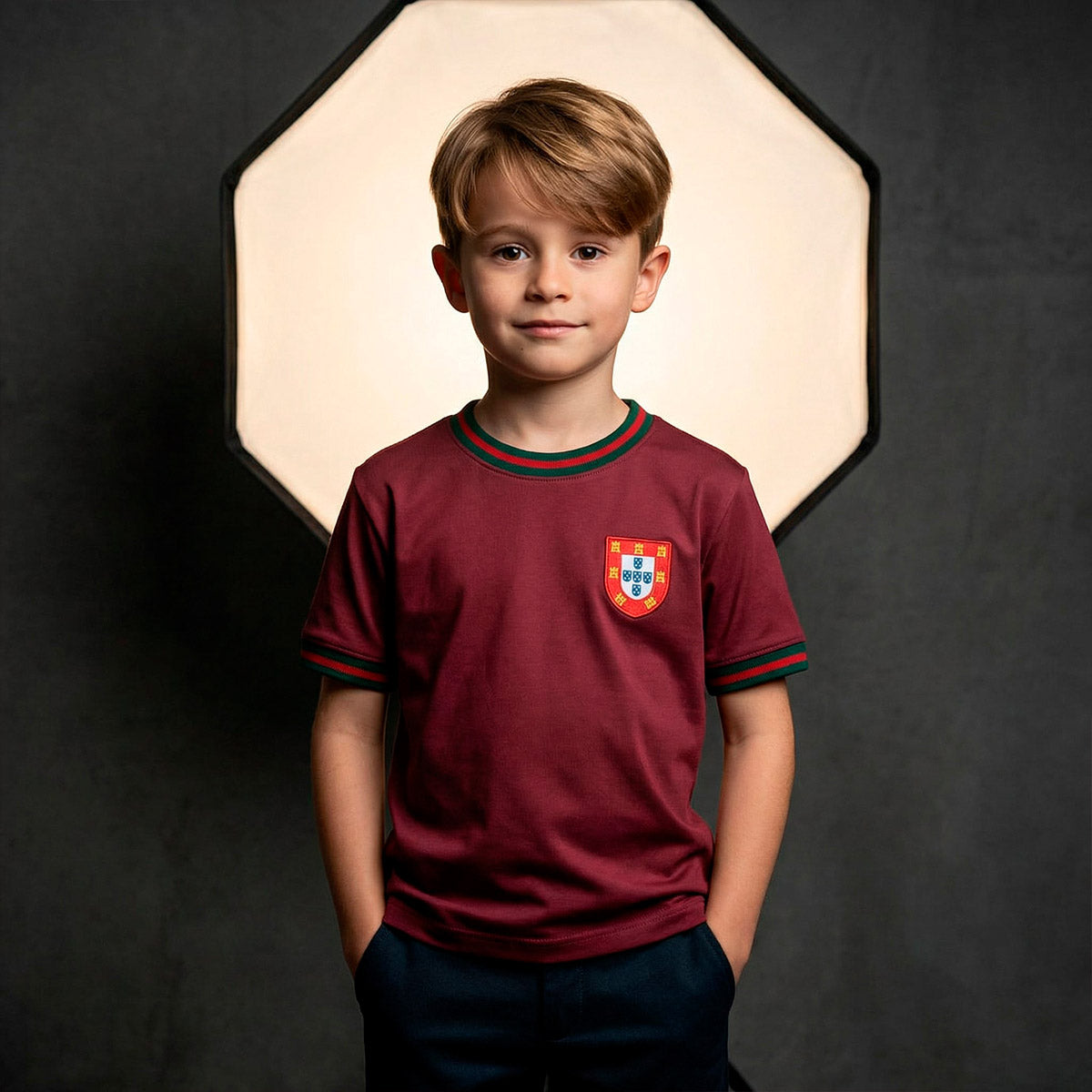 Portugal Retro Unisex Kid's T-Shirt