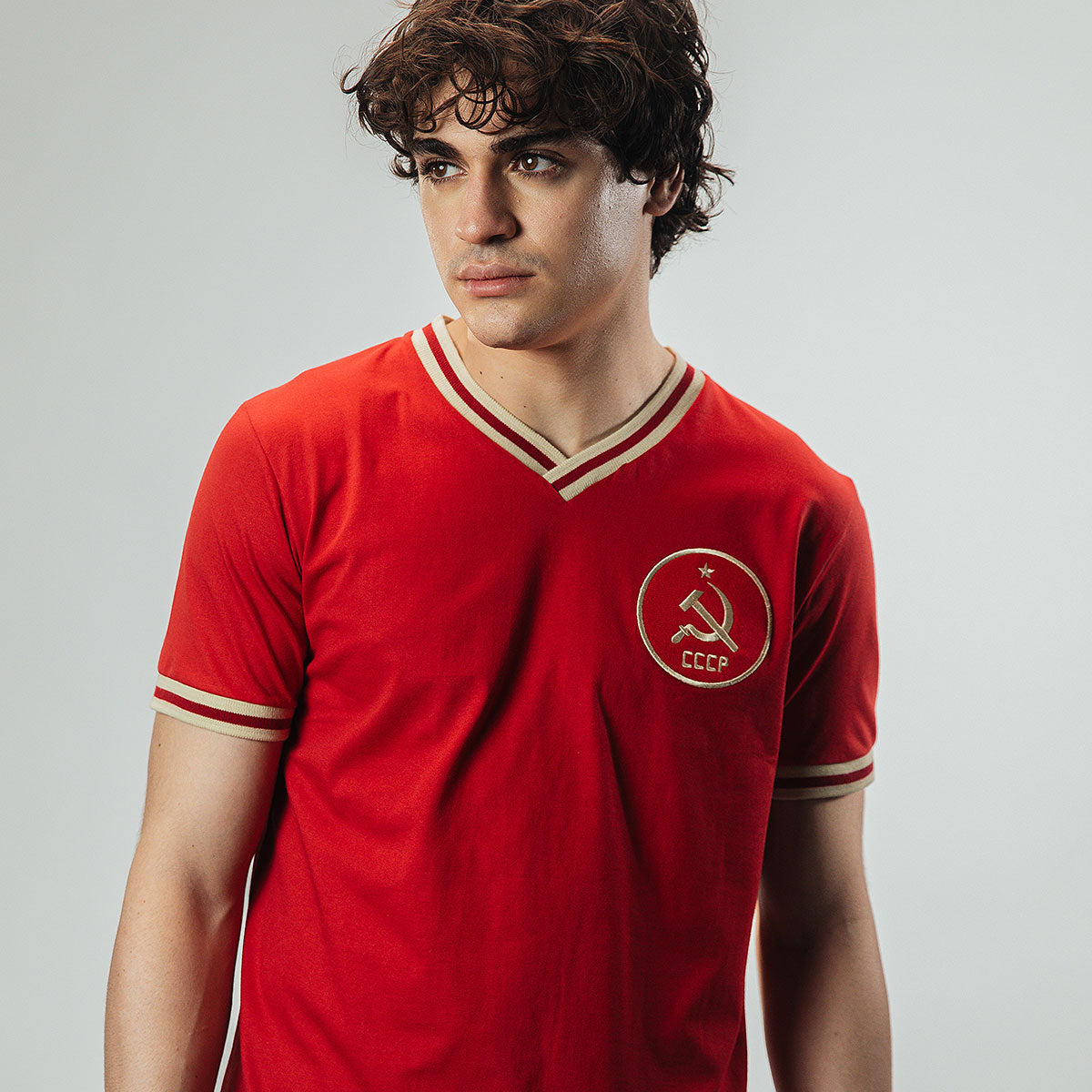 Soviet Union Retro Sickle Red Men's T-Shirt