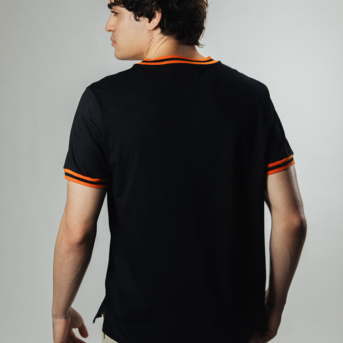 Netherlands Retro Limited Black Men's T-Shirt