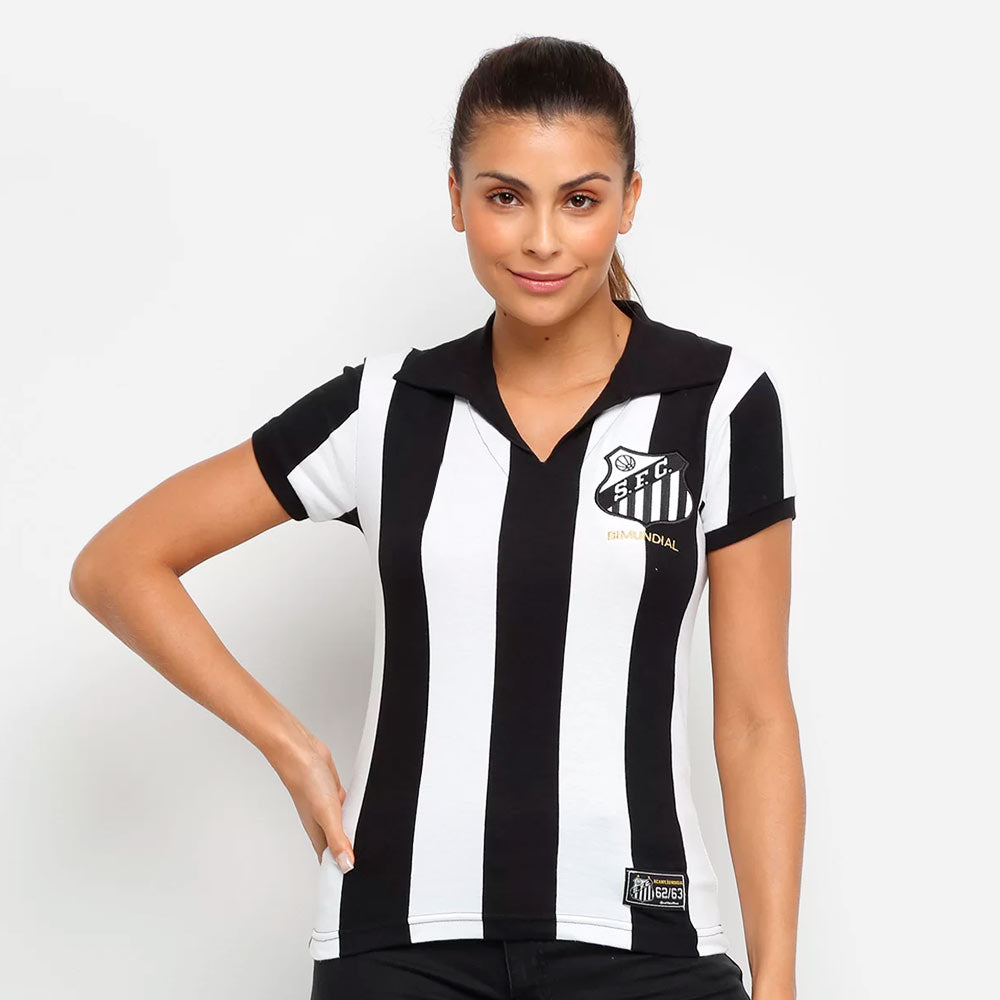 Santos Retro 62/63 Bi World Woman's T-Shirt