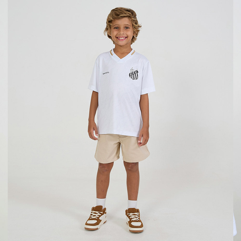 Santos Retro Offset Unisex Kid's T-Shirt