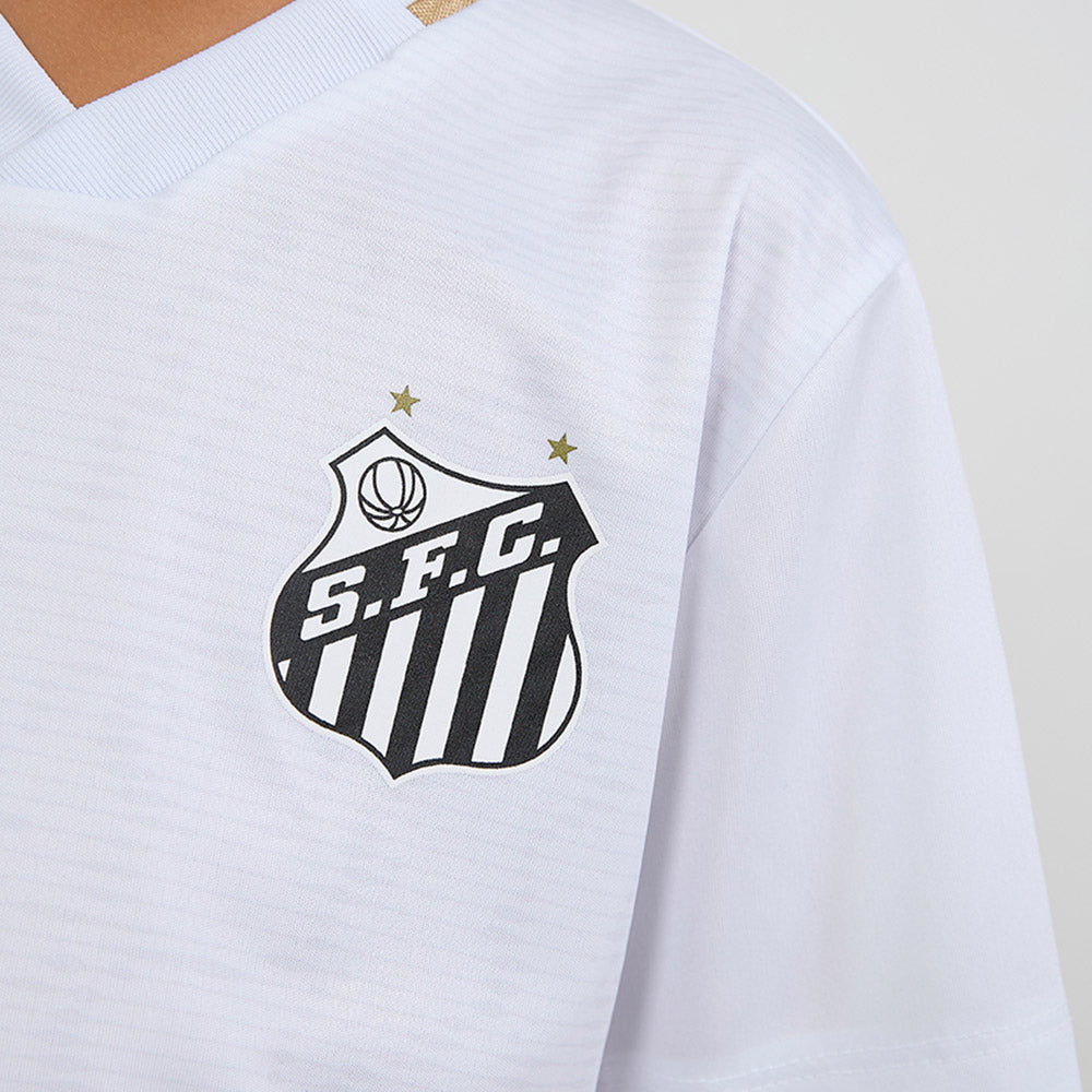 Santos Retro Offset Unisex Kid's T-Shirt