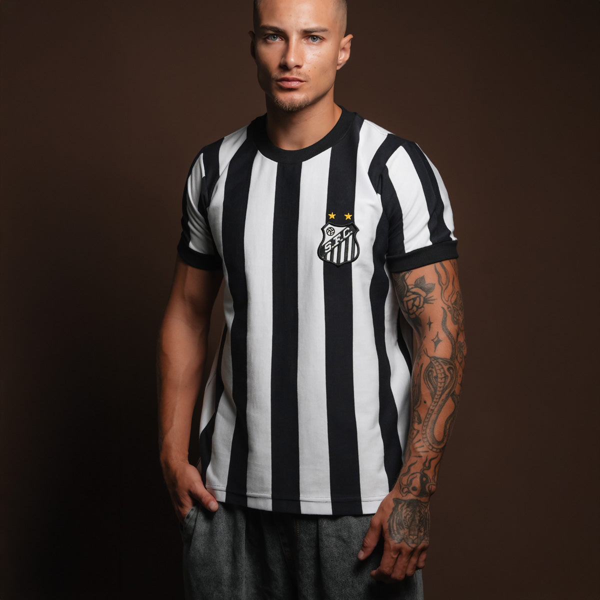 Santos Retro King Pelé Men's T-Shirt