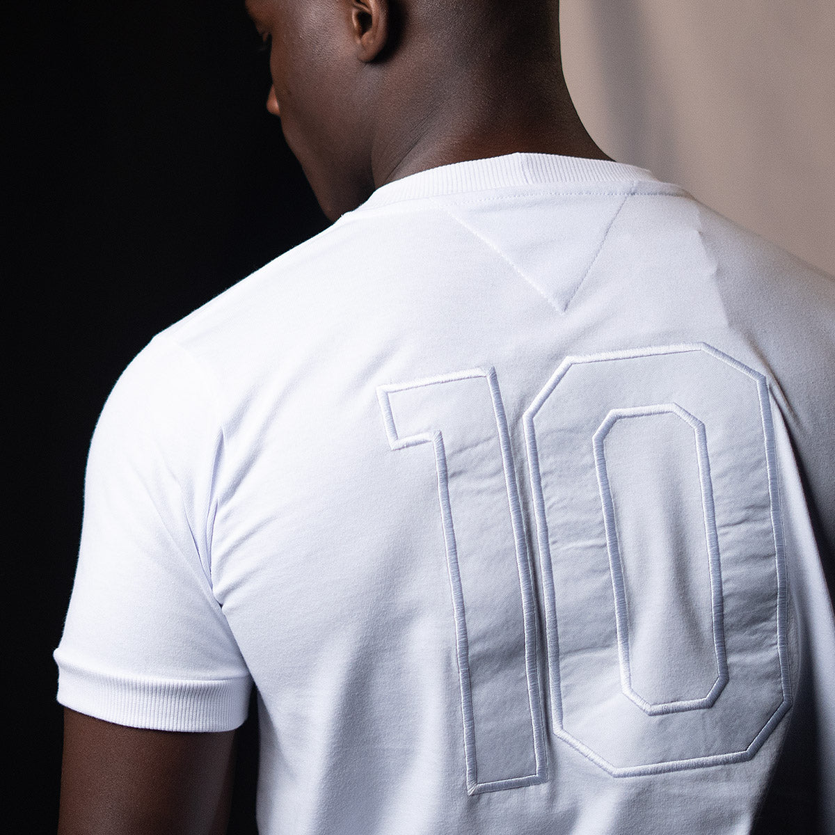 Santos Retro All White Men's T-Shirt