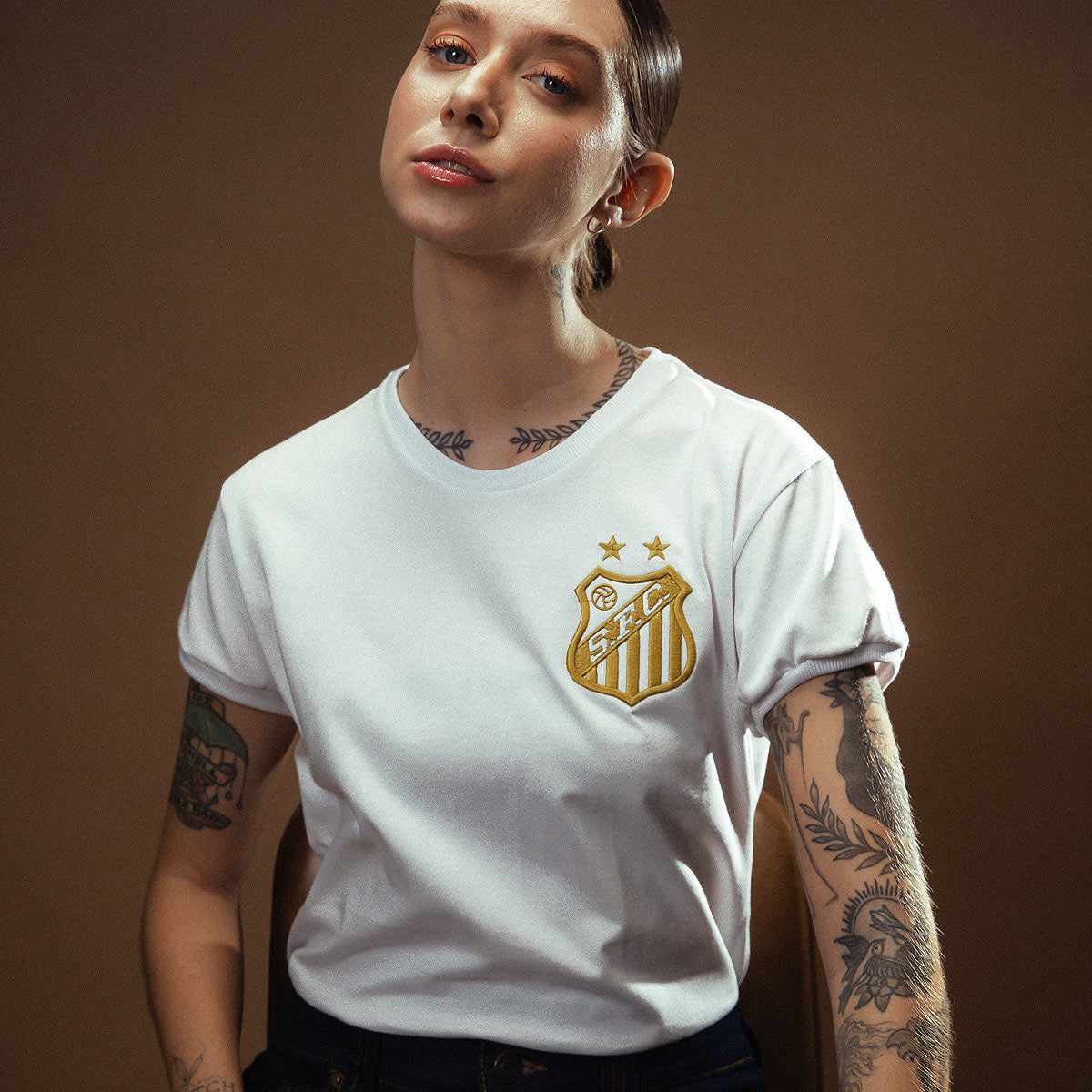 Santos Retro Pelé 1000 Goals White Woman's T-Shirt