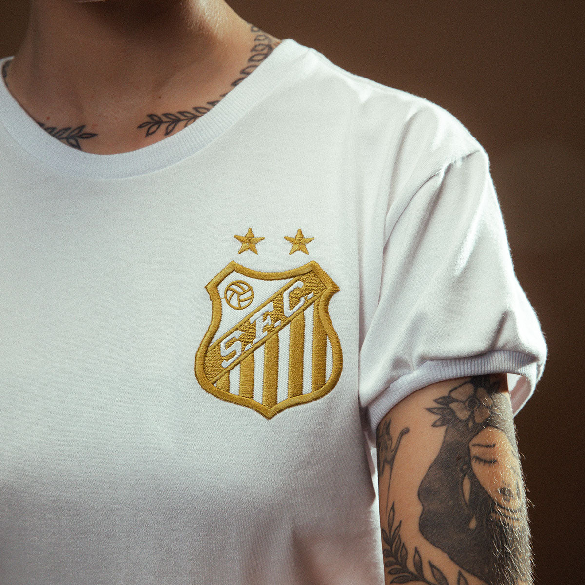 Santos Retro Pelé 1000 Goals White Woman's T-Shirt