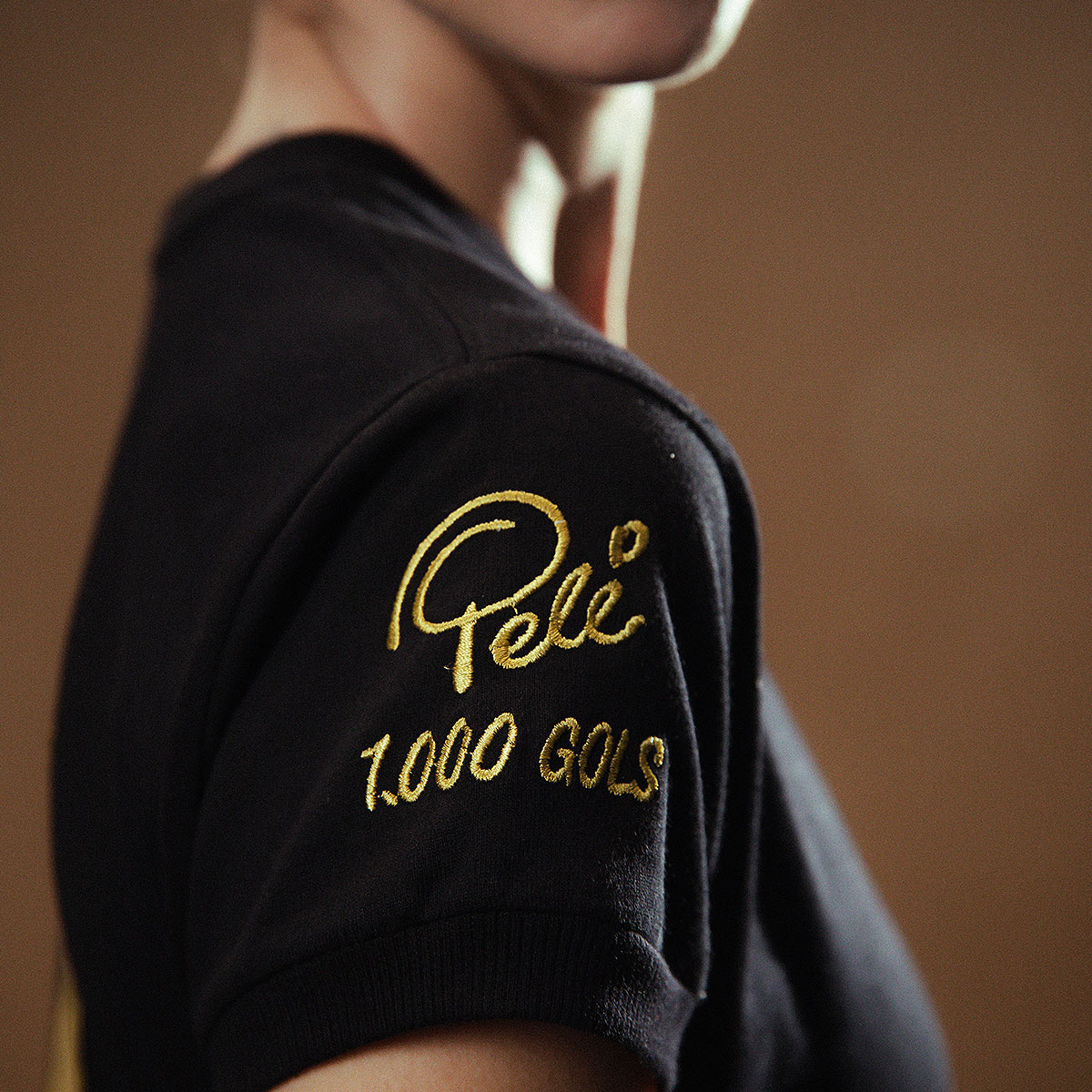 Santos Retro Pelé 1000 Goals Black Woman's T-Shirt