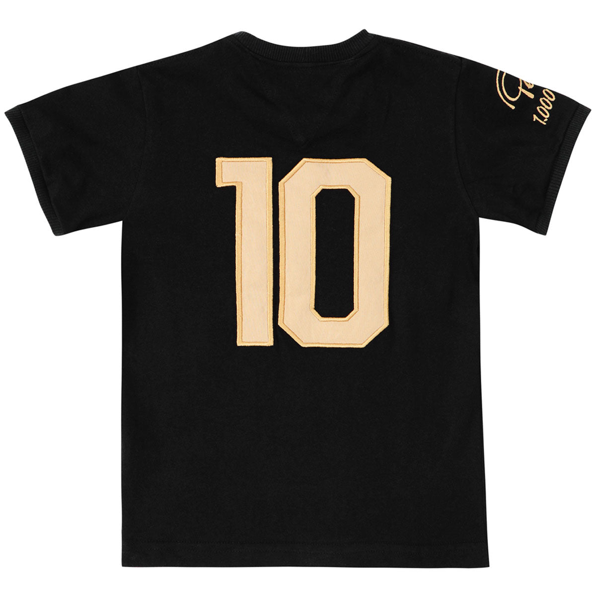 Santos Retro Pelé 1000 Goals Black Unisex Kid's T-Shirt