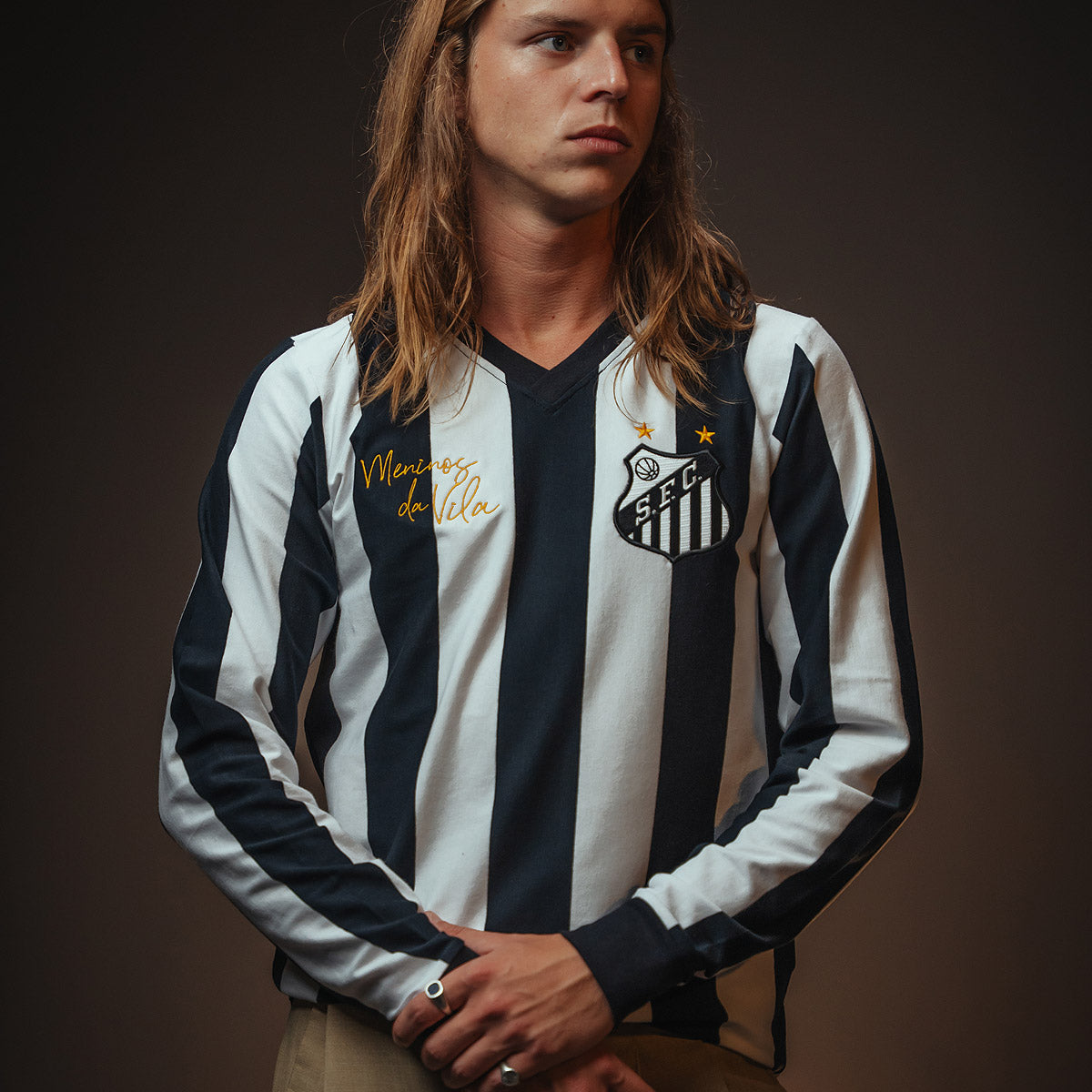 Santos Retro 1978 Men's Long Sleeved T-Shirt