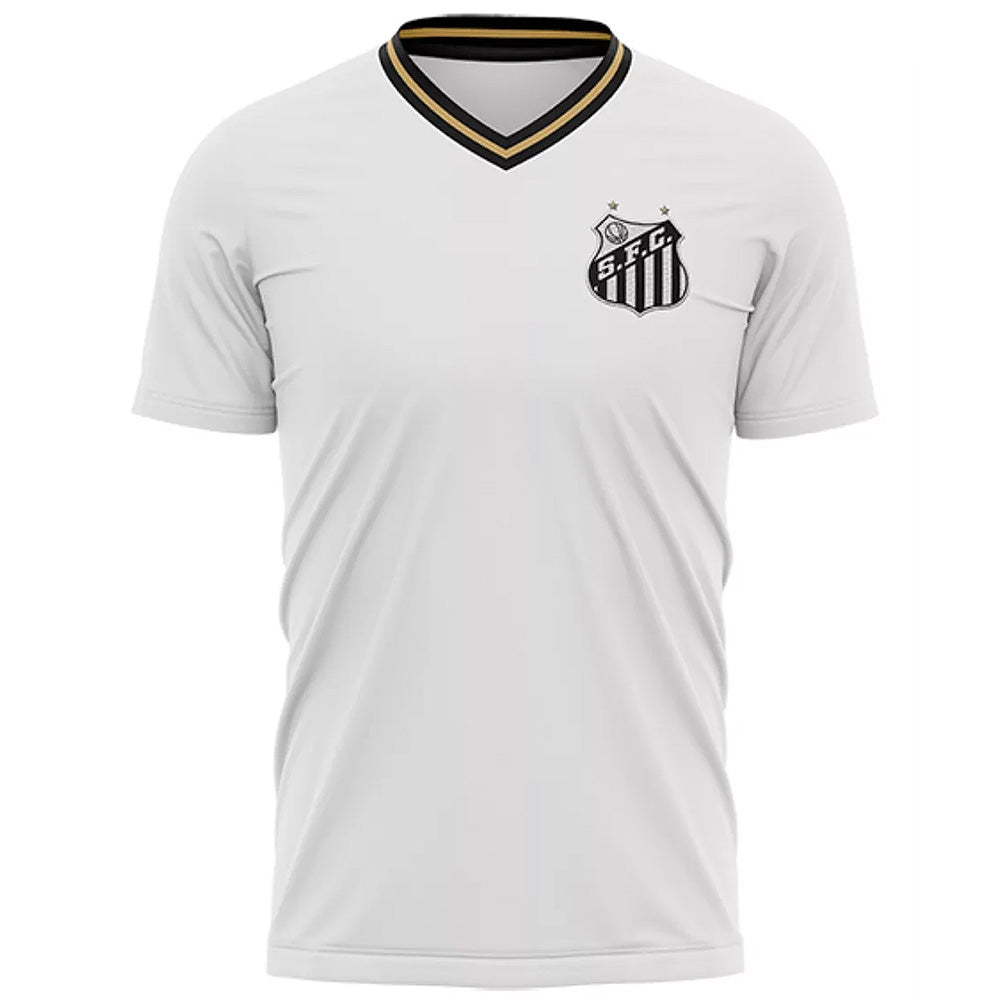 Santos Retro White Men's T-Shirt