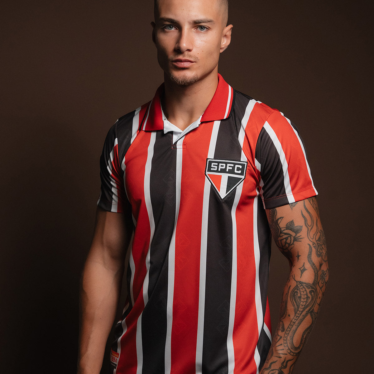 São Paulo 1994 Retro Striped Men's T-Shirt