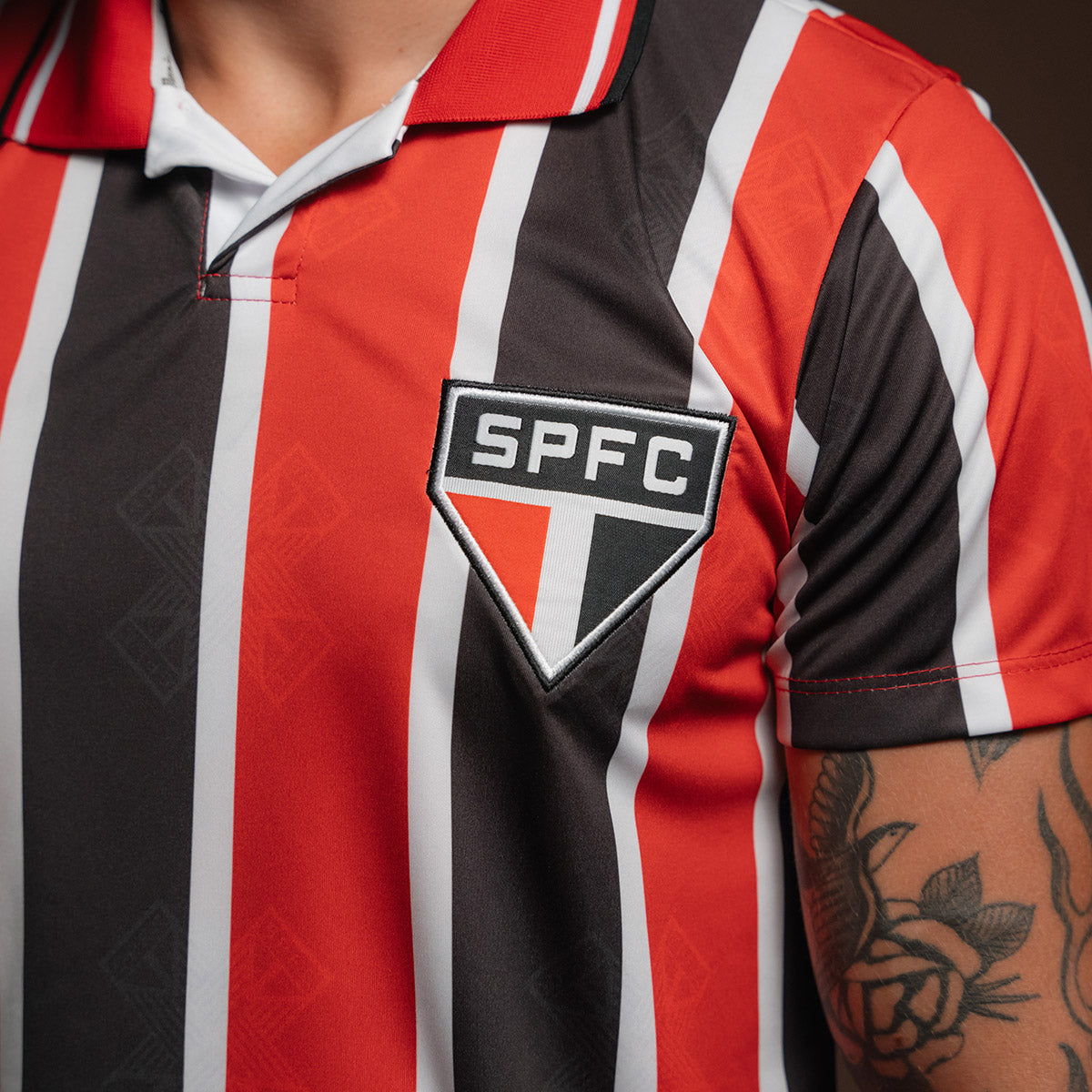 São Paulo 1994 Retro Striped Men's T-Shirt