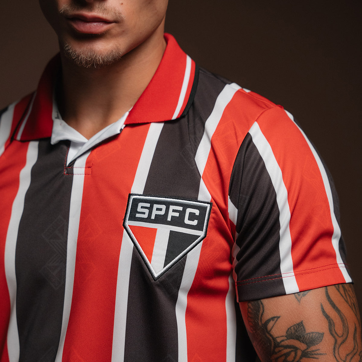 São Paulo 1994 Retro Striped Men's T-Shirt