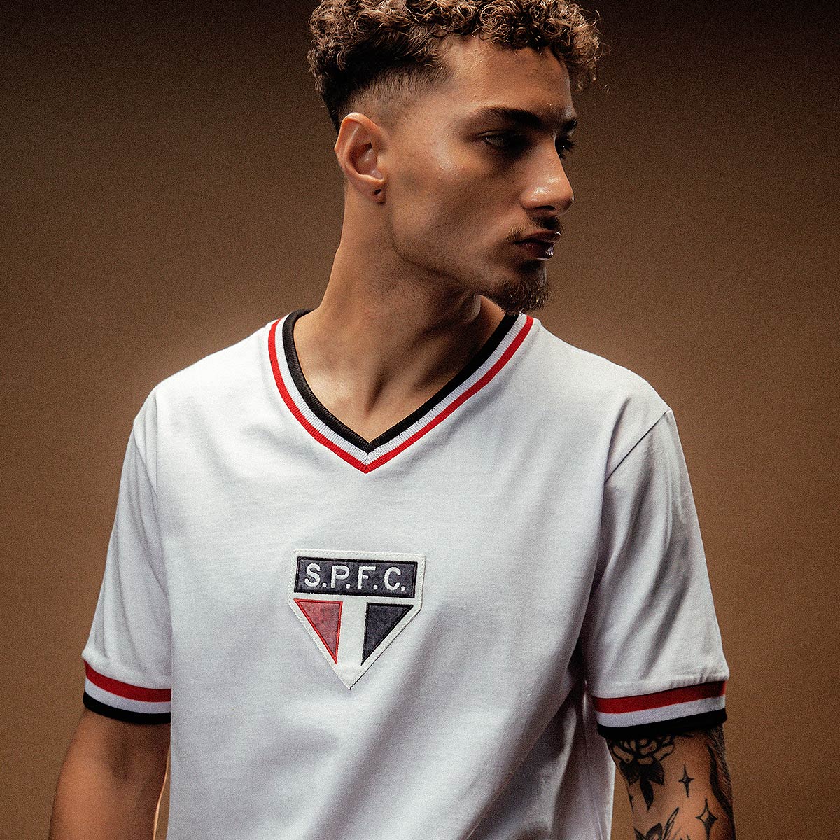 São Paulo Retro 1930 White Men's T-Shirt