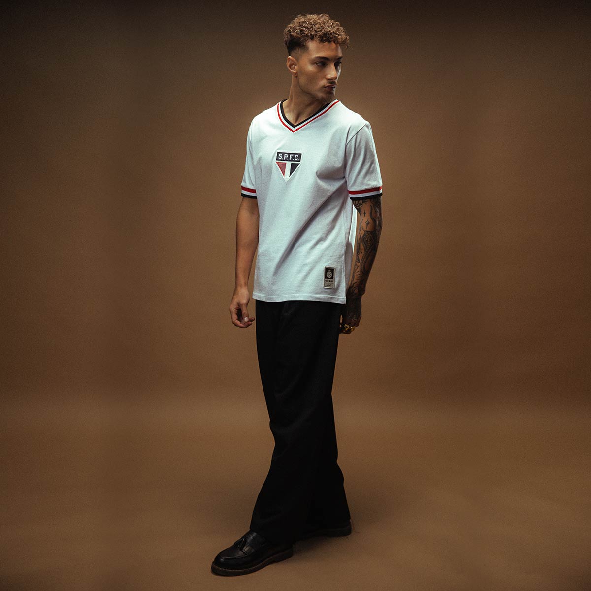 São Paulo Retro 1930 White Men's T-Shirt