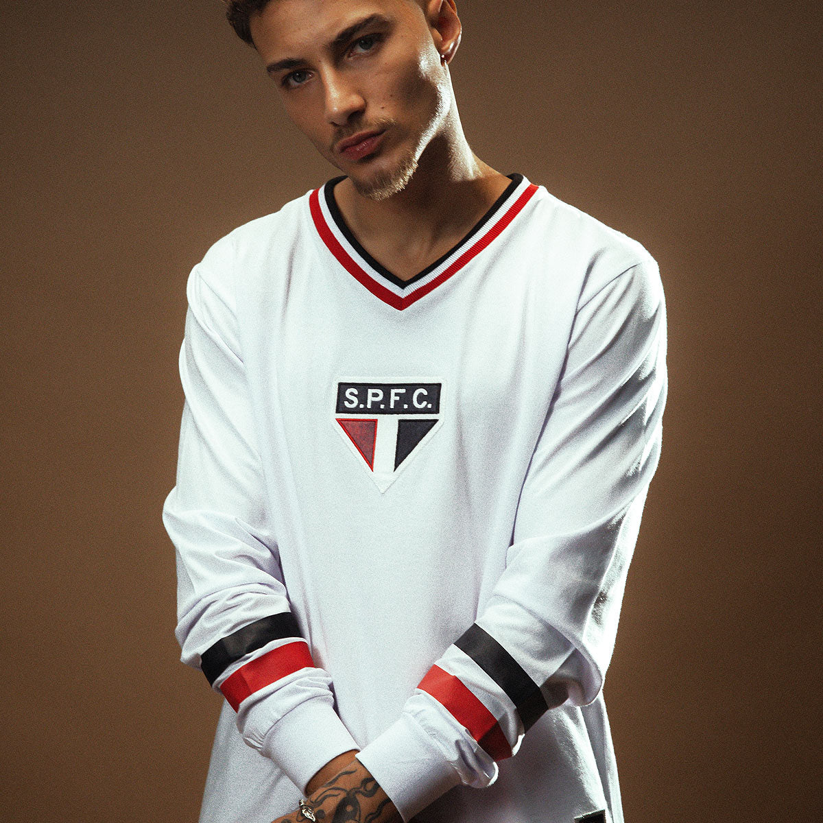 São Paulo Retro 1938 Men's Long Sleeve T-Shirt