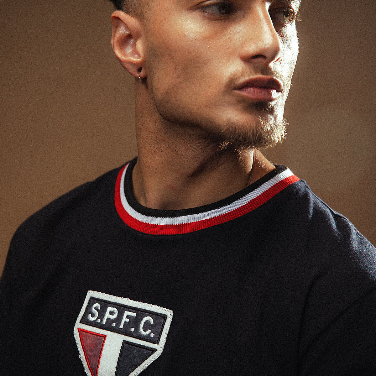 São Paulo Retro 1969 Black Men's T-Shirt