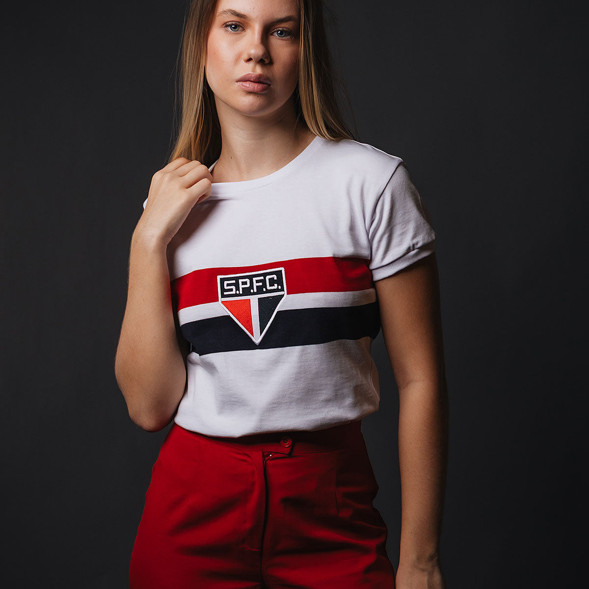 São Paulo Retro 1970 White Women's T-Shirt