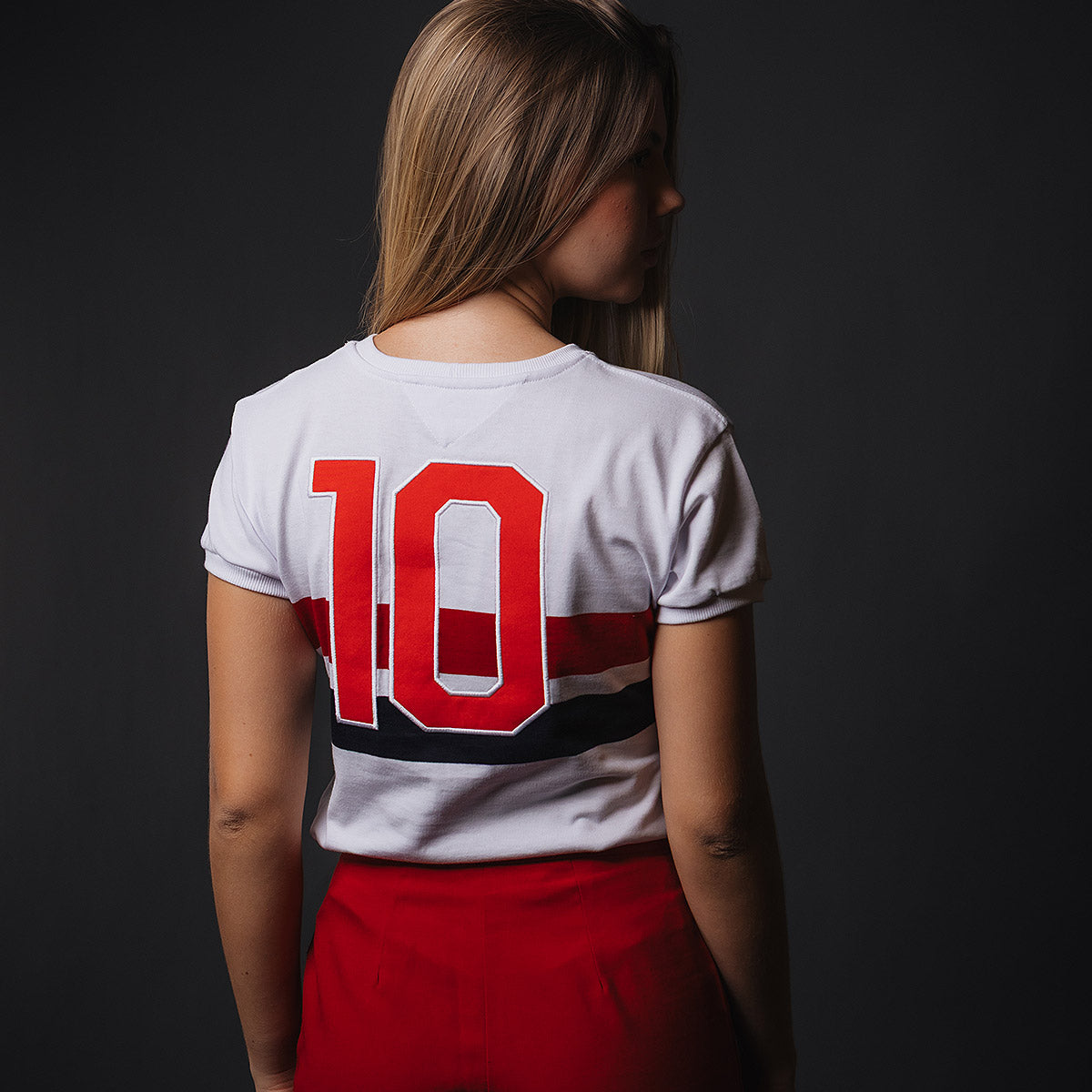 São Paulo Retro 1970 White Women's T-Shirt