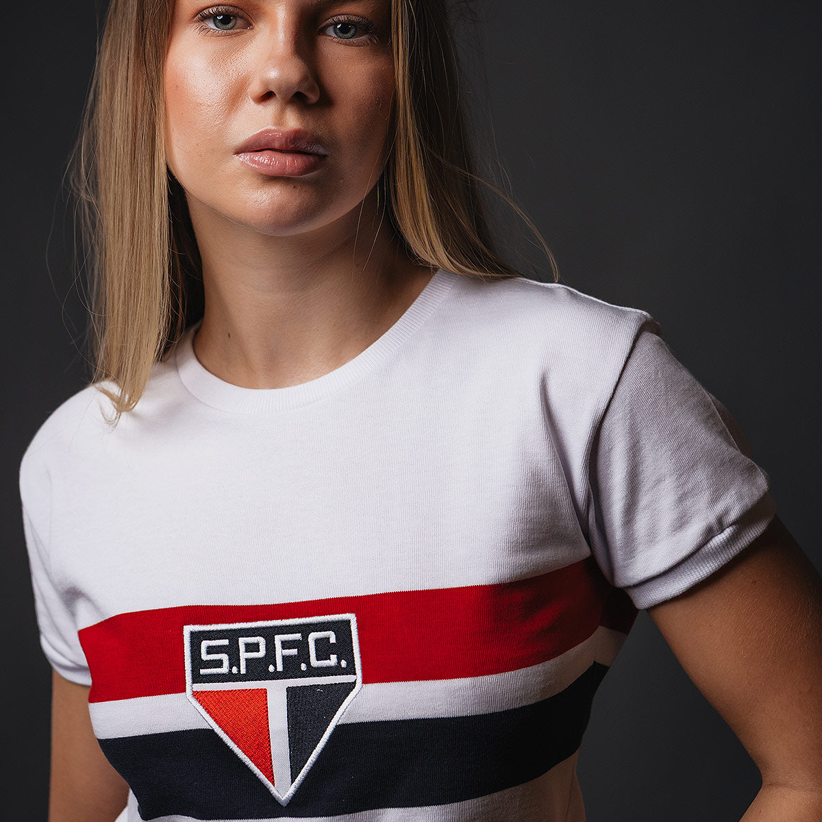 São Paulo Retro 1970 White Women's T-Shirt