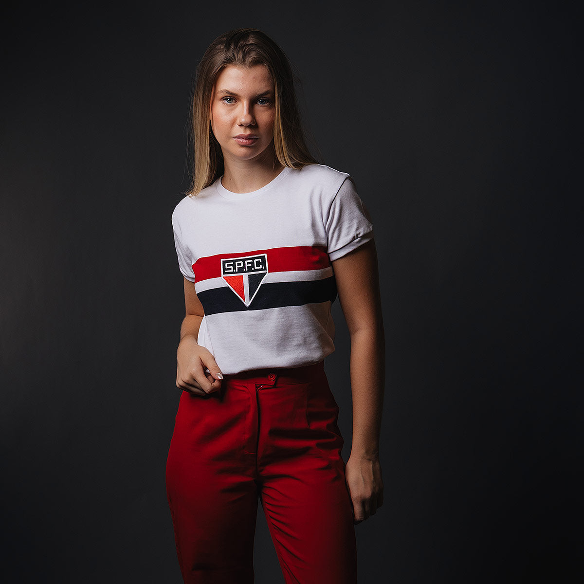 São Paulo Retro 1970 White Women's T-Shirt