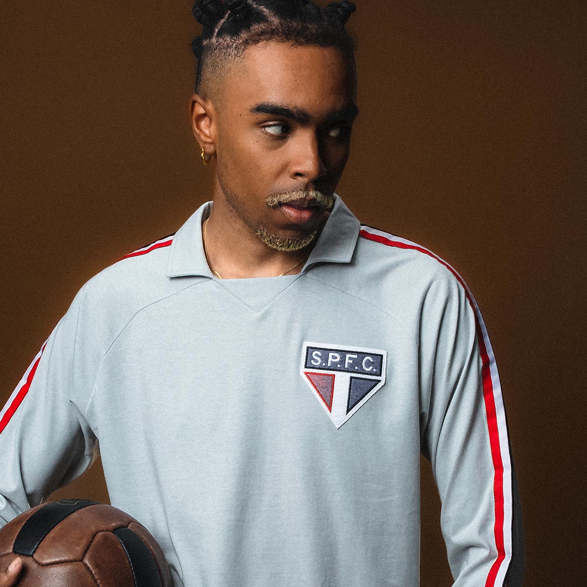 São Paulo Retro 1980 Men's Long Sleeved T-Shirt