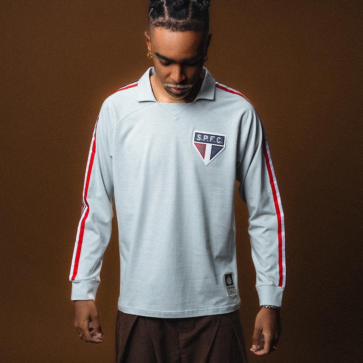 São Paulo Retro 1980 Men's Long Sleeved T-Shirt
