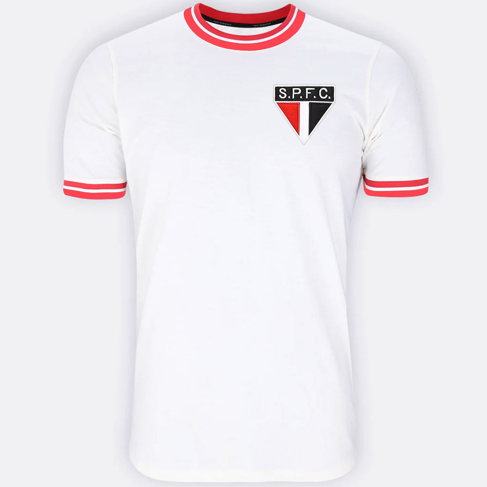 São Paulo Retro Vintage White Men's T-Shirt
