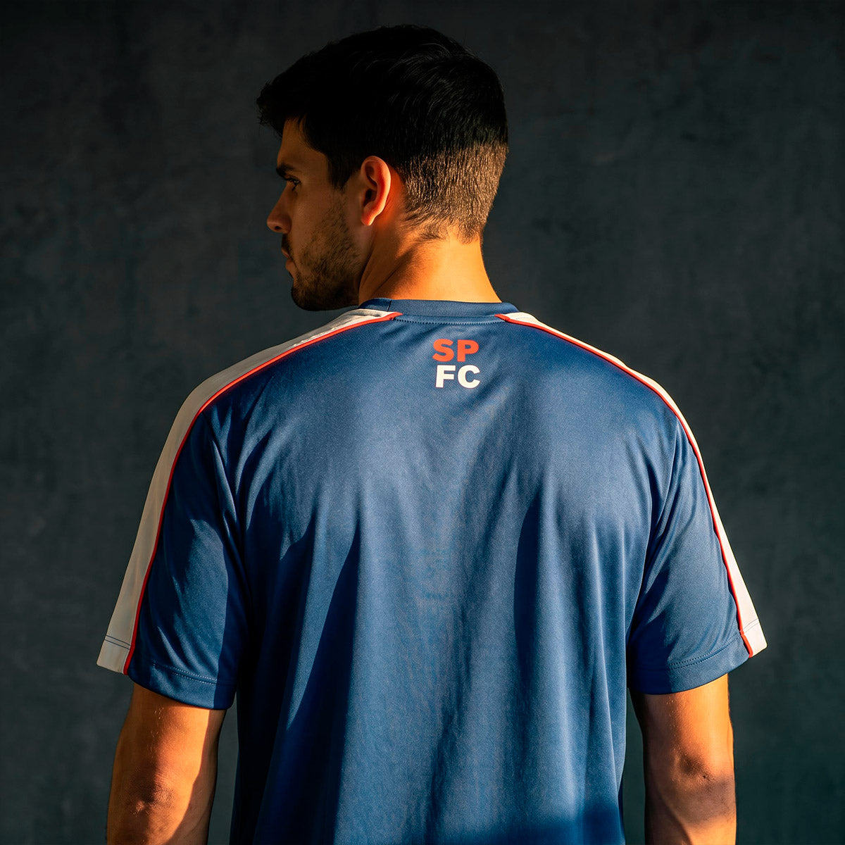 São Paulo Retro Dark Blue Men's T-Shirt