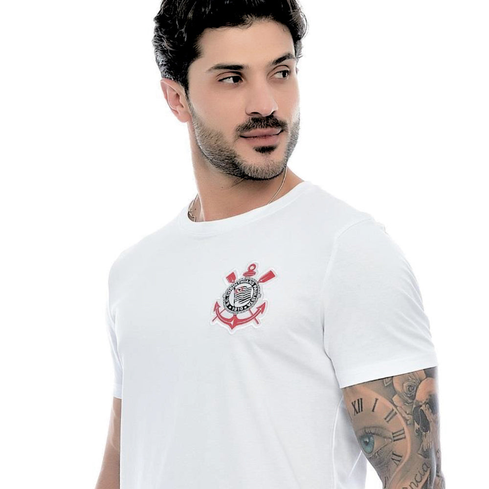 Corinthians Retro Fan White Men's T-Shirt
