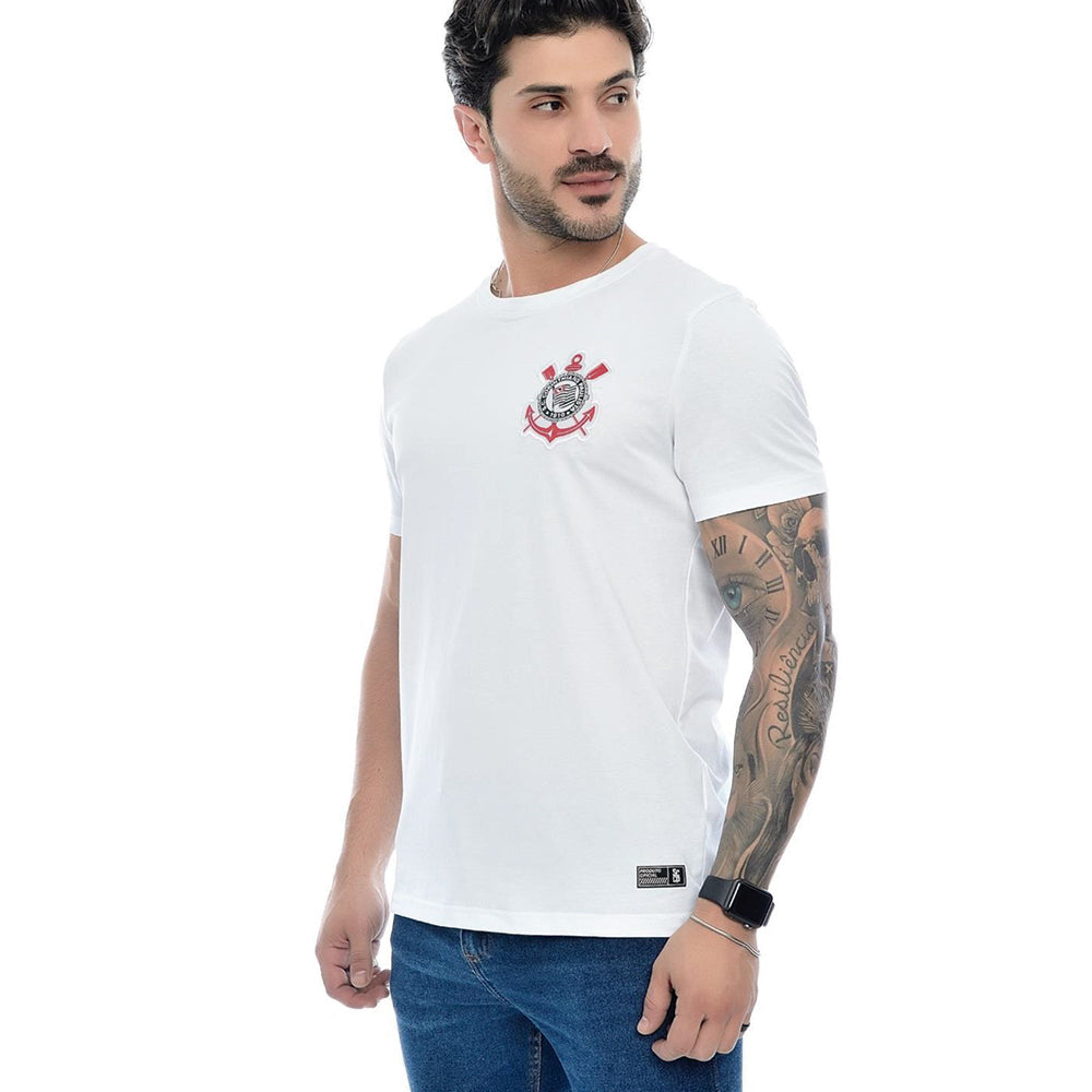 Corinthians Retro Fan White Men's T-Shirt