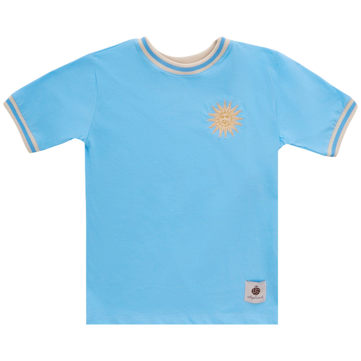 Uruguay Retro Unissex Kid's T-Shirt