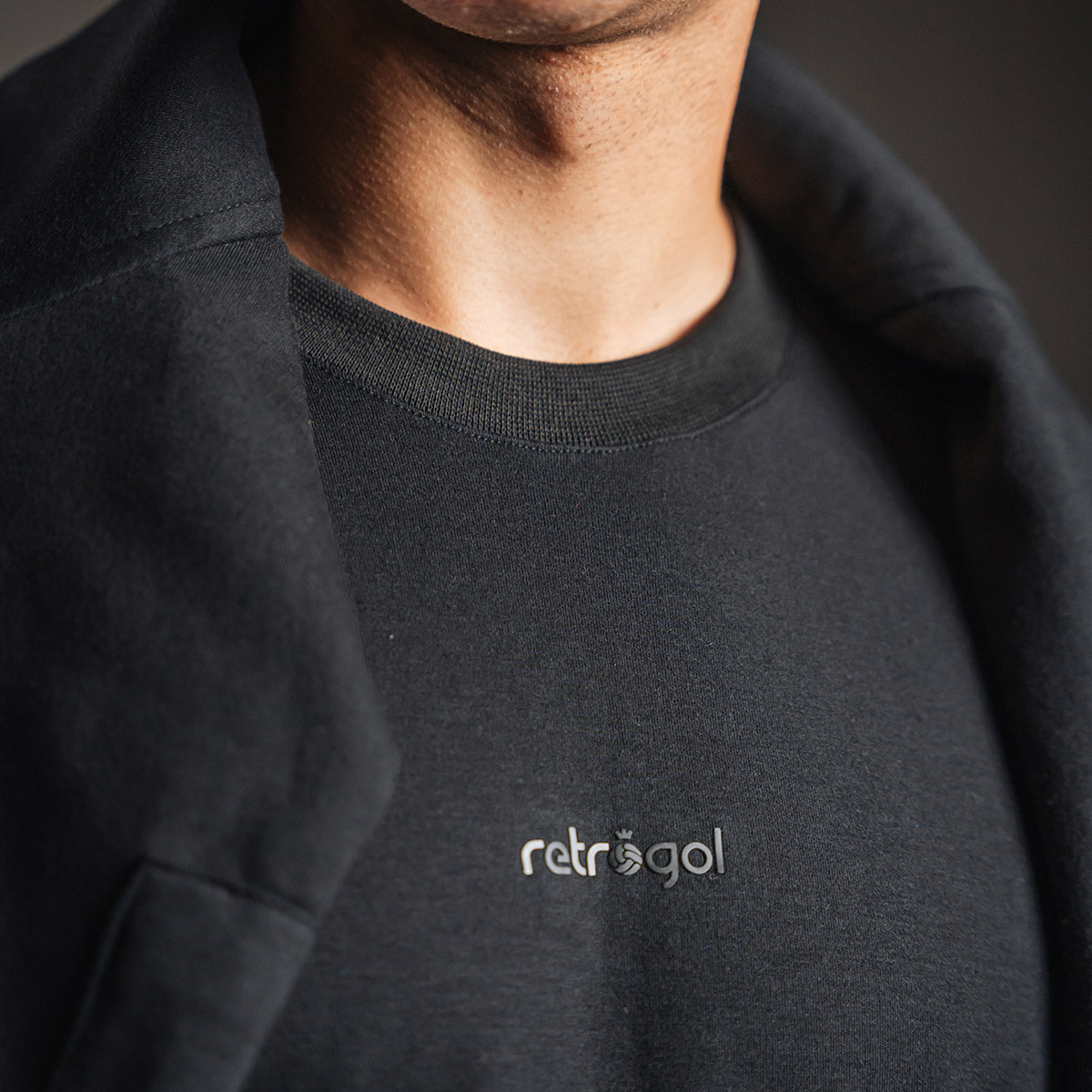 RG Basic Comfort Black Men's T-Shirt