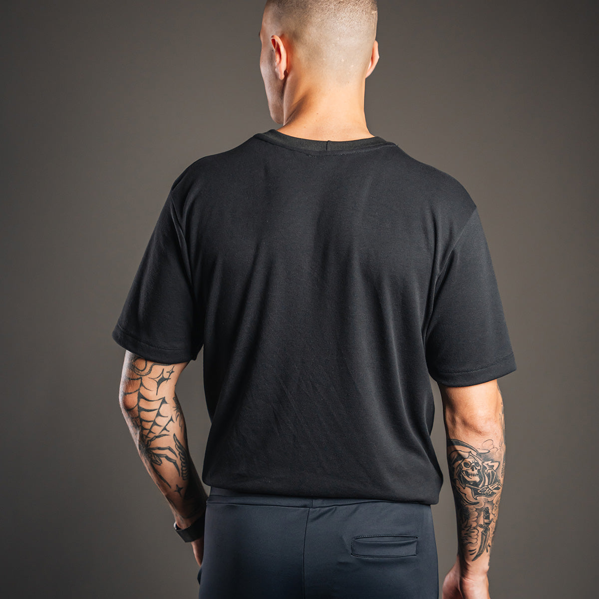 RG Basic Comfort Black Men's T-Shirt