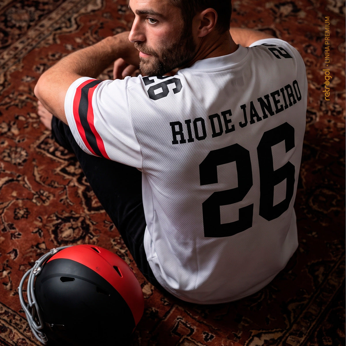 Flamengo NFL 1895 White Men's T-Shirt