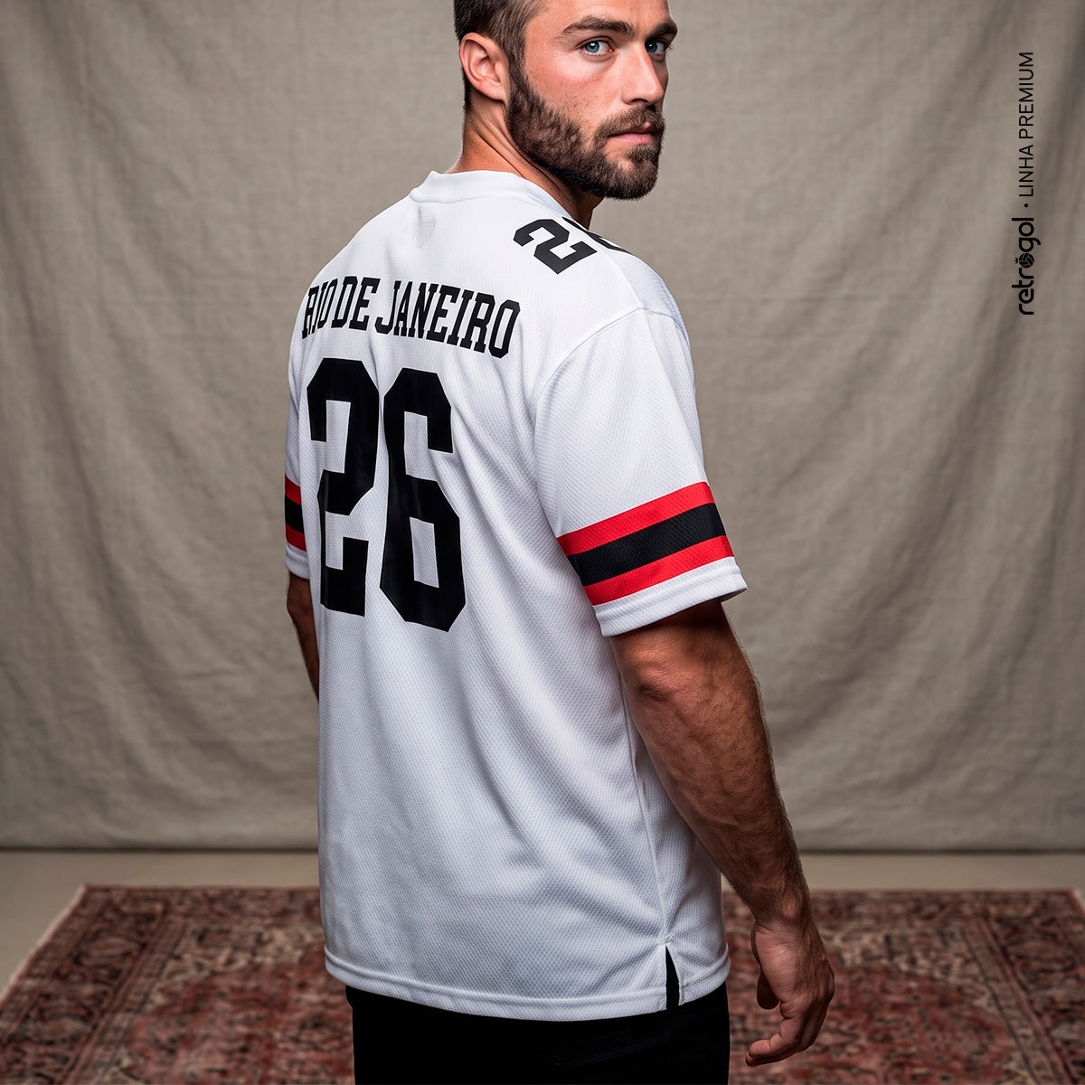 Flamengo NFL 1895 White Men's T-Shirt