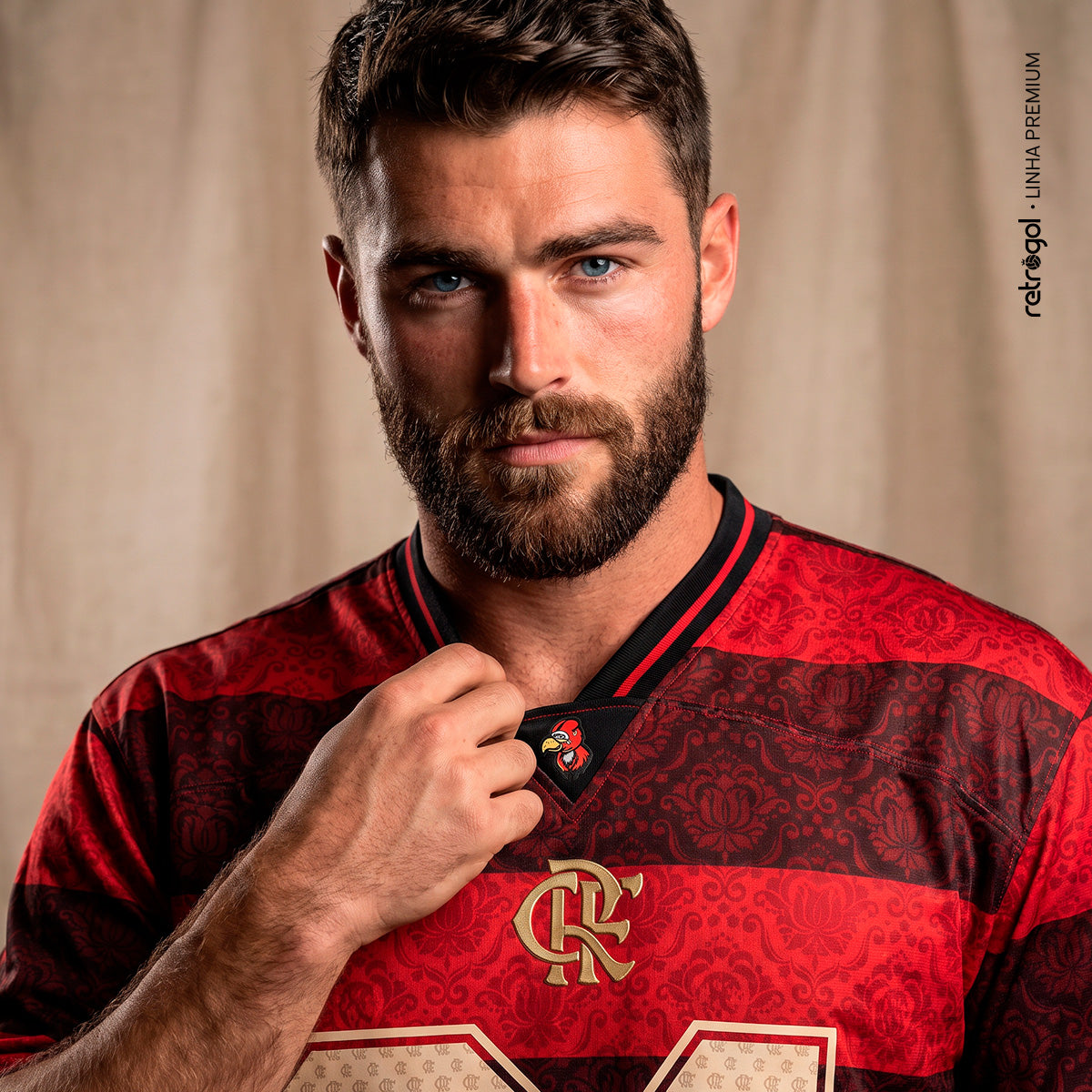 Flamengo NFL 81 Rubro-Negro Red Men's T-Shirt