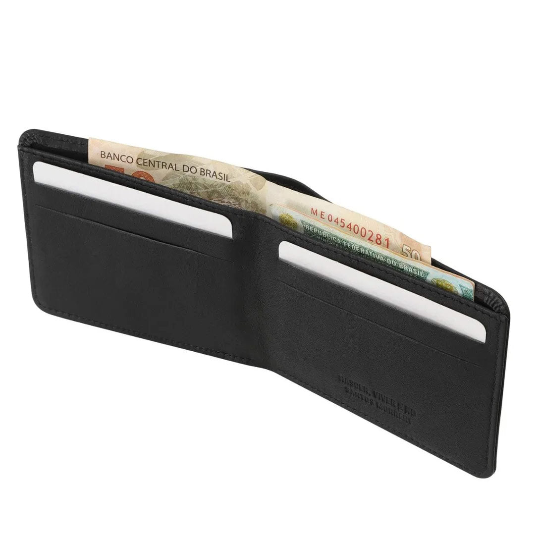 Santos Retro 1963 Black Wallet