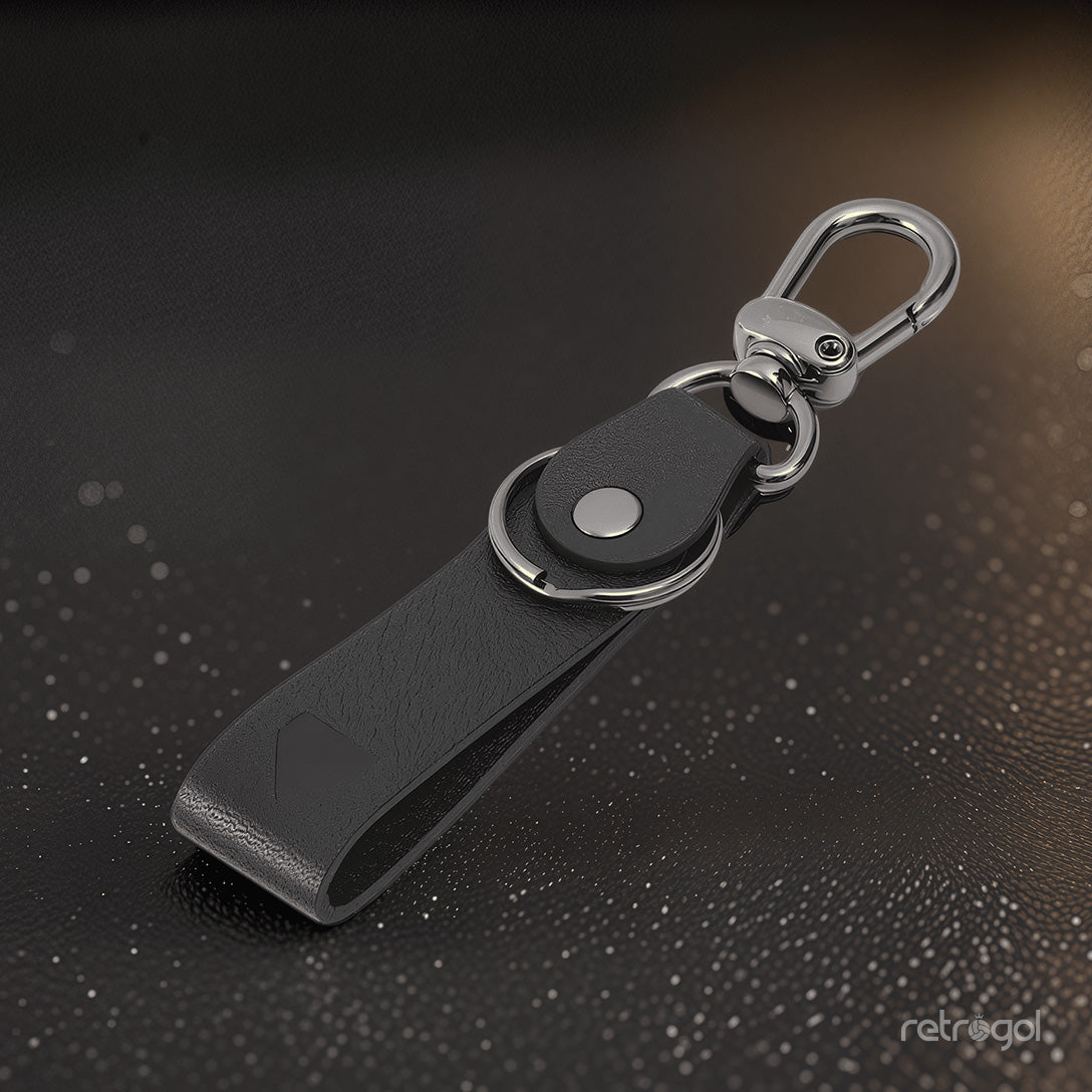 São Paulo Black Keychain