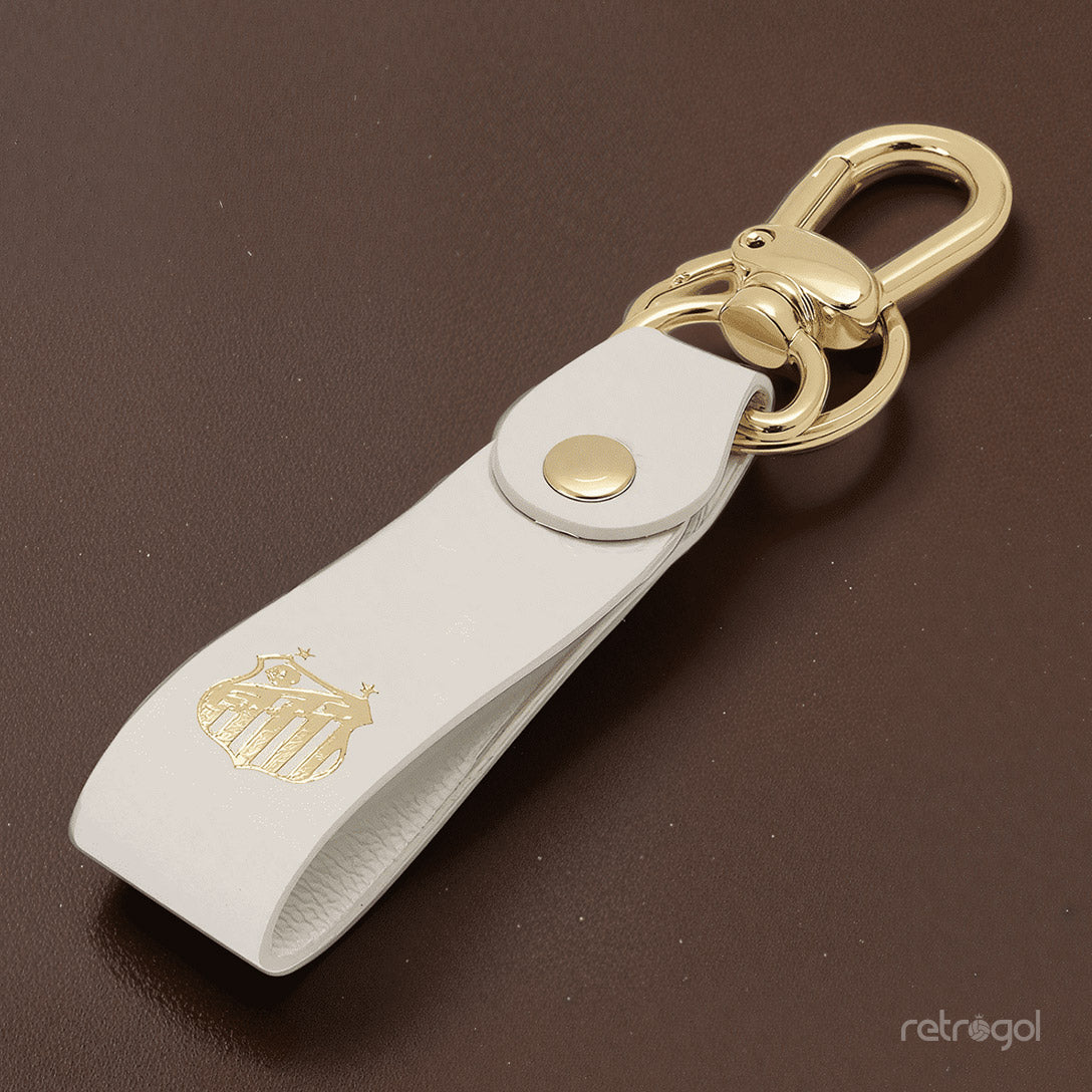 Santos Retro FC White Keychain