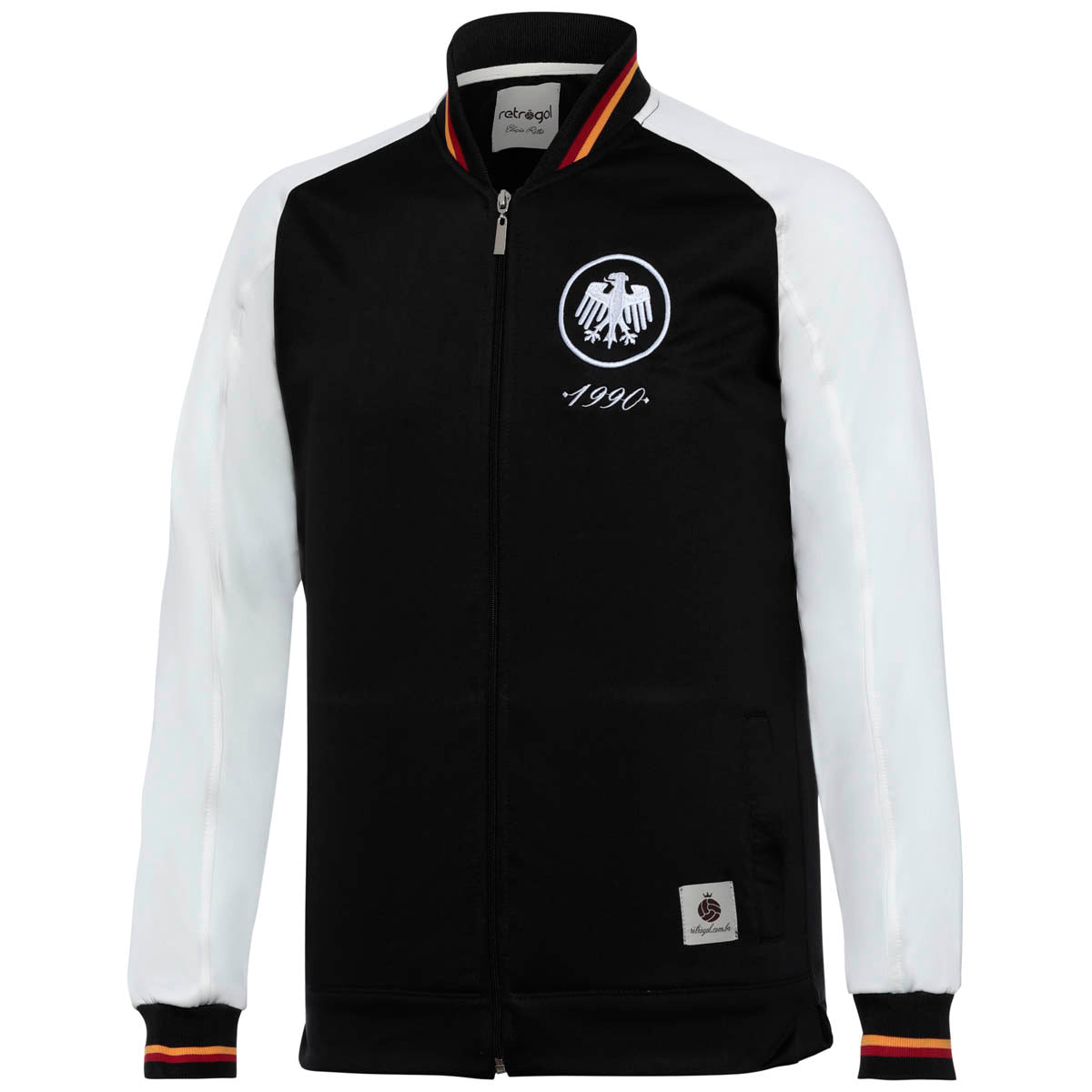Germany Retro 1990 Away Black Men's Jacket