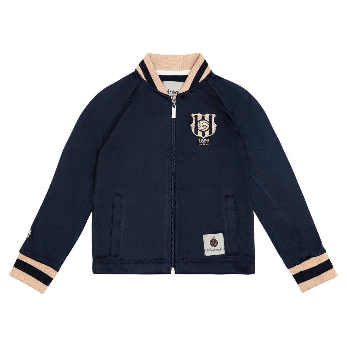 Barcelona Retro 1899 Black Unissex Kid's Jacket