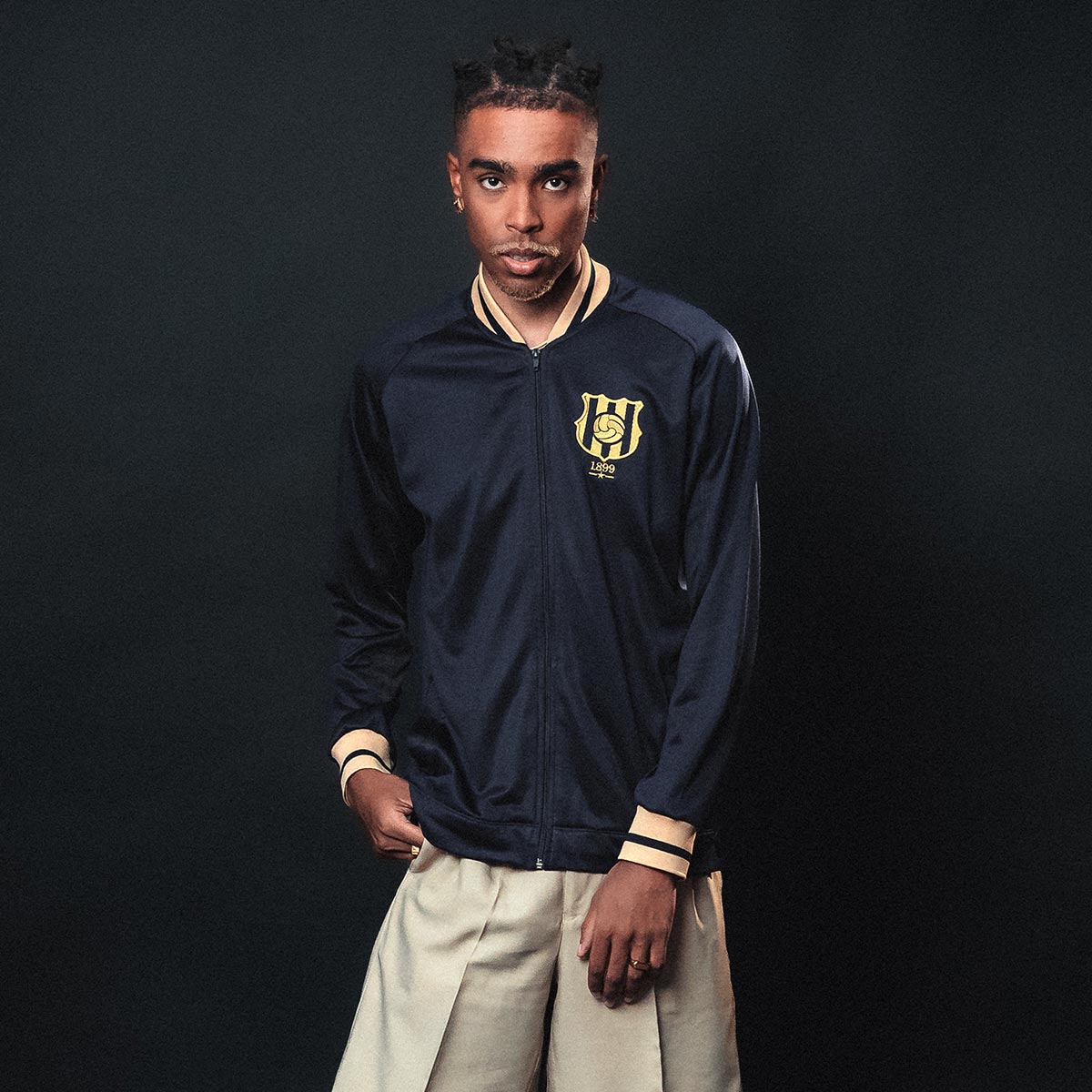 Barcelona Retro 1898 Dark Blue Men's Jacket